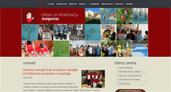 Desktop Screenshot of centarjosipovac.hr